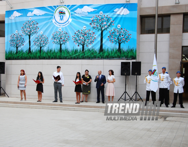 Azerbaijan marks Knowledge Day. Baku, Azerbaijan, Sep.15, 2015